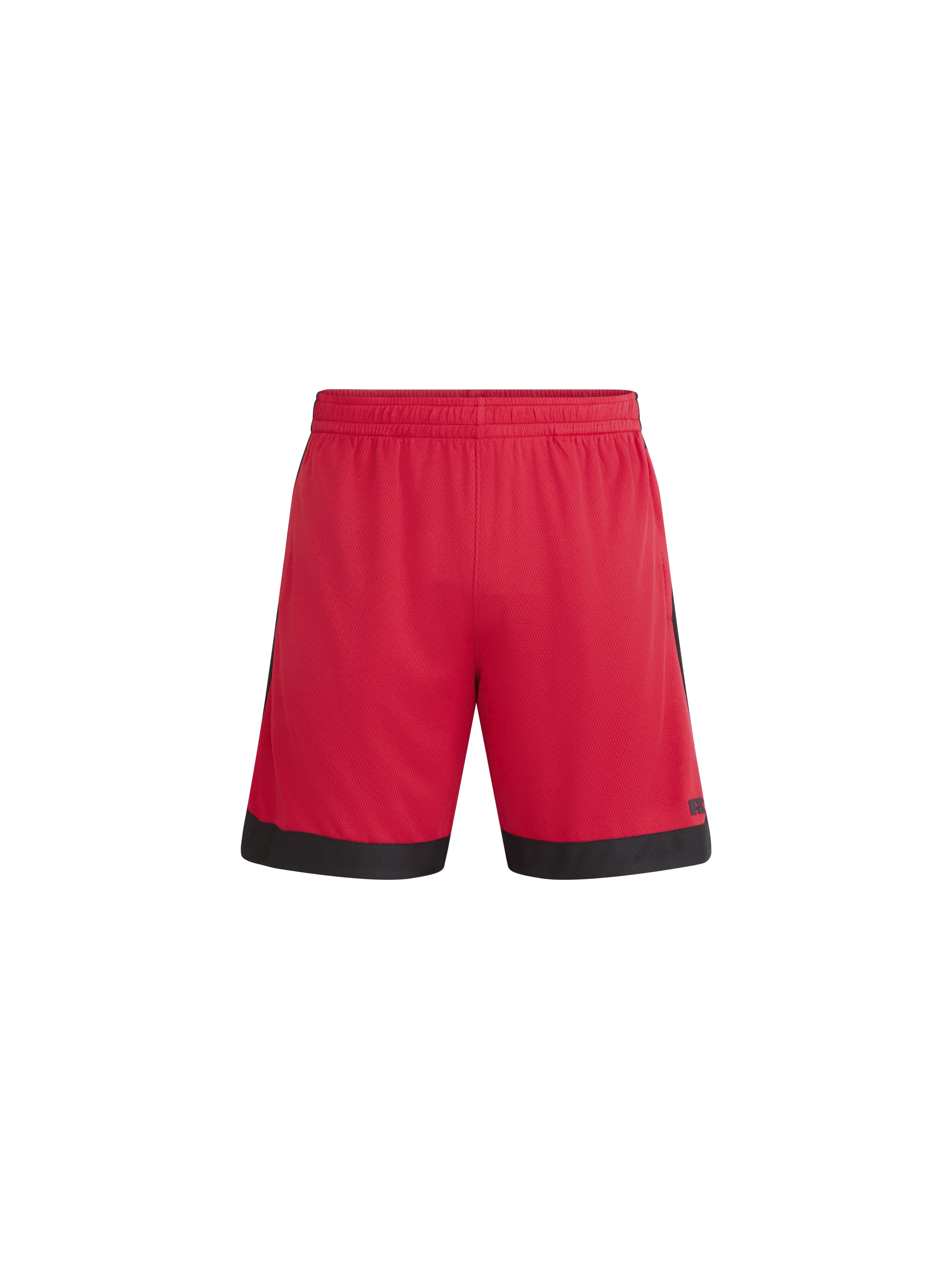 Russell Athletic Men's Colorblock Basketball Shorts, 8" Inseam, Sizes S-2XL