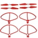 thumbnail image 2 of Cubiertas de seguridad mejoradas para hélices en blanco y rojo Protectores de hélice para drones X8SE, 2 of 8