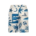 thumbnail image 3 of Miqool Mens Swim Trunks Quick Dry Board Shorts Breathable Hawaii Beach Shorts Swimwear Bathing Suits with Pockets, 3 of 4