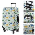 thumbnail image 5 of Light Toned Dinosaur with ROAR Pattern Luggage Cover Fashion Suitcase Cover Baggage Covers Fit 25-28 Inch Luggage (Go Travel), 5 of 5