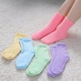 thumbnail image 2 of Womens Fuzzy Socks Super Soft Fluffy Winter Warm Cozy Home Sleeping Socks 5 Pairs, 2 of 6