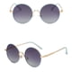 thumbnail image 5 of Jumpingount Gafas de sol para niñas, almohadilla nasal transpirable polarizada, gafas a prueba de sol reutilizables a la moda, gafas para viajar y acampar Cadenas y cordones para anteojos Gris Jumpingount AP011614-02, 5 of 6