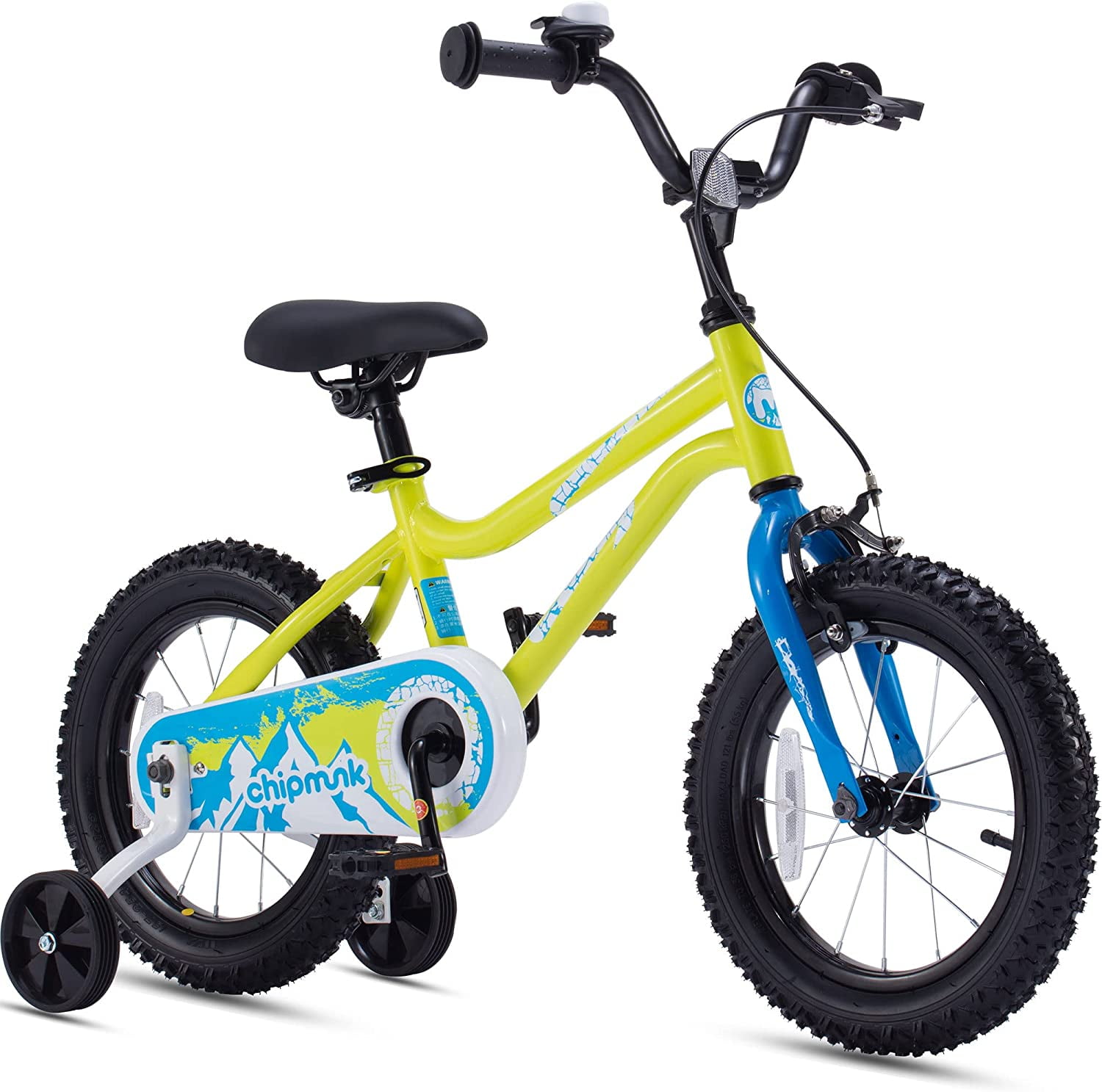 ZOSEN Bicycle Training Wheels Heavy Duty Bike Stabilizers for 12 14 16 18 20 Inch Kids Bikes 