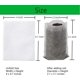 thumbnail image 2 of Nvzi Bolsas para viveros de plantas, 4 x 4,7 pulgadas, 200 unidades, bolsas de tela no tejidas biodegradables para el cultivo de plantas, bolsas de inicio para plántulas, 2 of 5