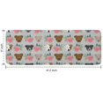thumbnail image 7 of Cute Pitbull Terriers Dog and Flower Kitchen Rug Mat,Kitchen Runner Rugs Non Skid Washable,Decorative Kitchen Floor Mats for Kitchen,Sink,Laundry,17"x47.2", 7 of 7