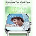 thumbnail image 2 of Reloj inteligente Fitpolo Android Alexa integrado IP68 a prueba de agua, 2 of 6