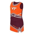 thumbnail image 2 of Girls Youth Colosseum Maroon Virginia Tech Hokies Lollipop Park Cheer Two-Piece Set, 2 of 3