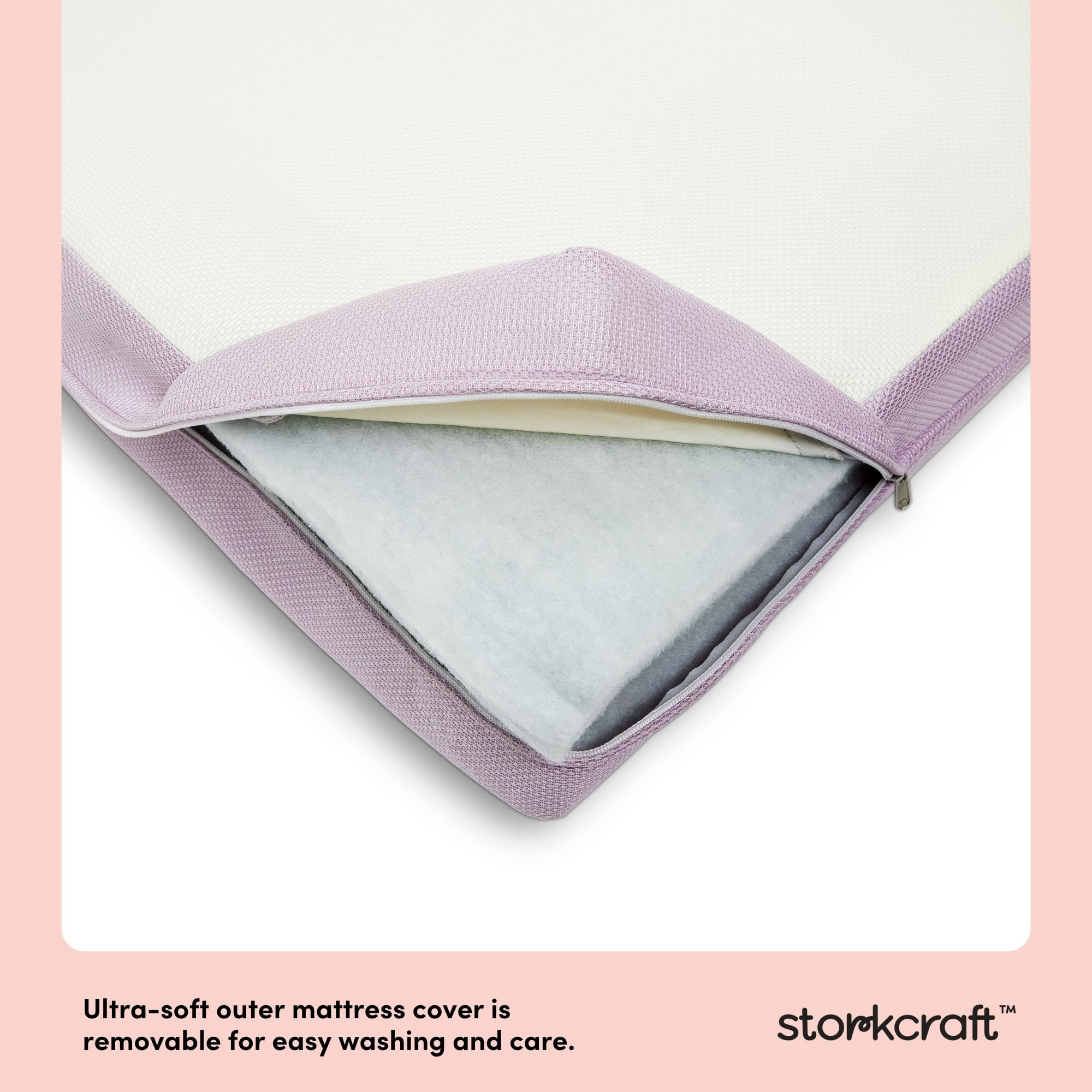 Storkcraft 6-Inch Mesh Dual-Sided Crib And Toddler Mattress