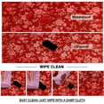 thumbnail image 3 of Nappe en Vinyle Imperméable, Nappe Rectangulaire Résistante, Nappe Essuyable pour Cuisine et Salle à Manger (40 Pouces*63 Pouces), 3 of 6