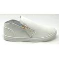 thumbnail image 2 of Forever Young Women's High Top Side Zip Perforated Sneakers, 2 of 3