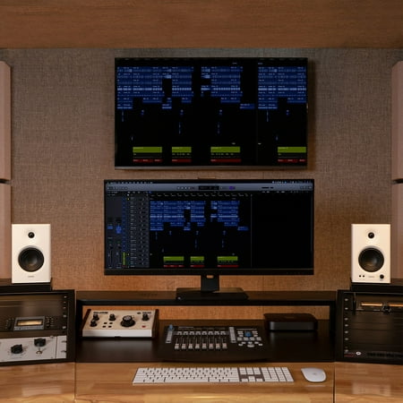 Edifier - MR4 2.0 Monitor Reference Speaker System - White
