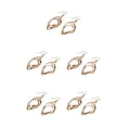 thumbnail image 2 of Sonducket 1 par de pendientes colgantes ahuecados para el diario, cadena larga, joyería femenina, suministro a juego, regalos para amigos, Type2 NO2, 2 of 6