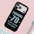 thumbnail image 3 of DistinctInk MagSafe Tough Case for iPhone 17 Pro Max (6.9") - Turning 70 is Like Turning 21 in Celsius - Shockproof Drop Protection MagSafe Compatible Cover, 3 of 11