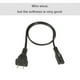 thumbnail image 2 of Cable Adaptador De Fuente De Alimentación Conectores De Cable 50 Cm 2 Clavijas 2 Cable De Toma De Corriente sonducket TO004376-00, 2 of 6