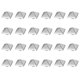 thumbnail image 1 of Uxcell 24 Pcs Square Spike Studs Rivets 18mm Metal Leather Rivets, Silver, 1 of 6