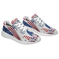 thumbnail image 6 of Patriotic Shoes Gnomes Happy 4th Of July Print Sneakers Lightweight Comfortable Running Shoes for Men Women White Size 6, 6 of 7