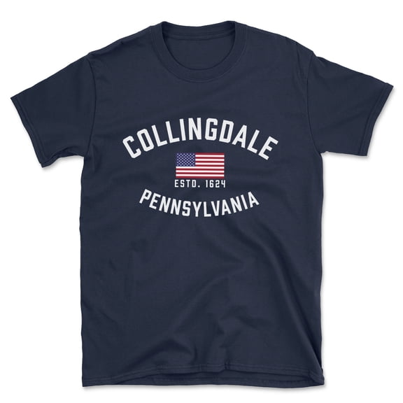 Collingdale Pennsylvania Patriot Men's Cotton T-Shirt