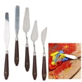 thumbnail image 4 of 18 Piezas Cuchillo Raspador De Pinta Exquisito De Plásstico Herramientas De Pinta Al ÓLeo Suministros Para Varias Pinturas Escena, 4 of 7