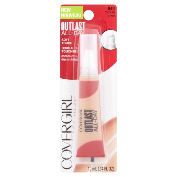 COVERGIRL Outlast All-Day Soft Touch Concealer, Medium 840