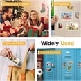 thumbnail image 6 of 10 Packs Acrylic Magnetic Picture Frame for Refrigerator, Mini Wallet Size Picture Frames, Clear Magnet Photo Frames Holder for Polaroid Instax Mini Fuji Film, 2.36 x 3.54 Inch, 6 of 6