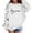 Z15-White, variant on Weebloom Girls Sweatshirt Crew Neck Headless Long Sleeved Printed Top Leisure Holiday Sweatshirts For Teen Girls,4-5 Years