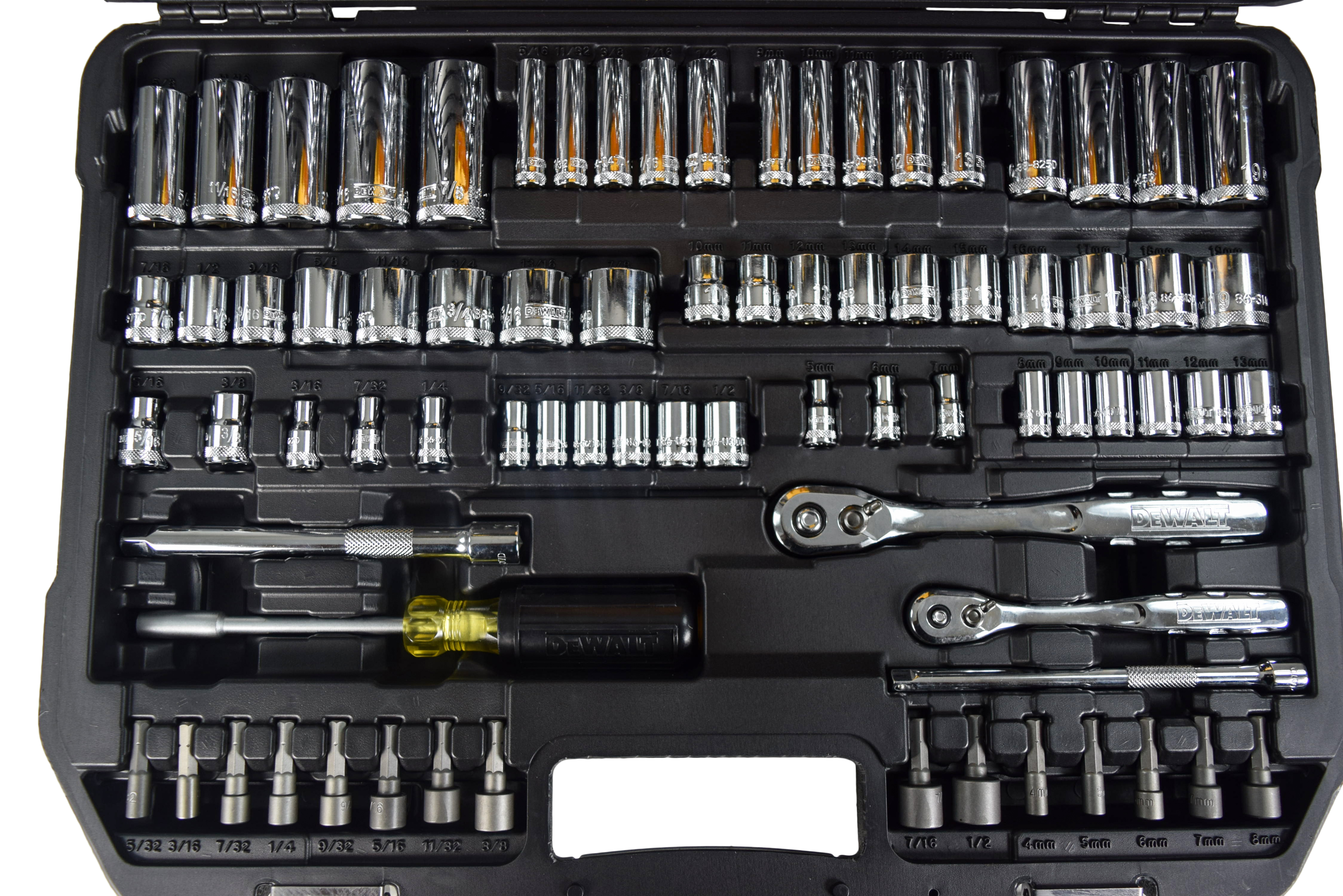 Dewalt DWMT73802 Mechanics Tool Kit Set with Case (142 Piece) - image 3 of 8