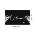 thumbnail image 3 of AuroraX Halloween Outdoor Rug Spooky Non-Slip Backing Soft Bath Mat Rug Minimalist 15x23 Inch, 3 of 7