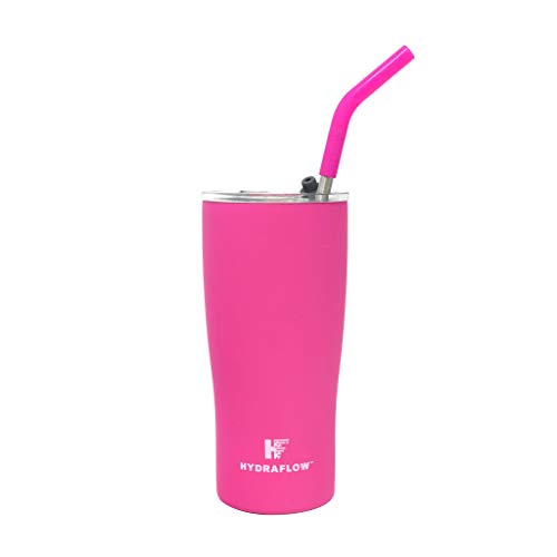 Hydraflow Capri 30oz Tumbler with Straw Triple Wall Vacuum