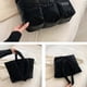 thumbnail image 5 of Large Capacity Puffy Handbag Casual Quilted Tote Bag Shoulder Bag Women, 5 of 5
