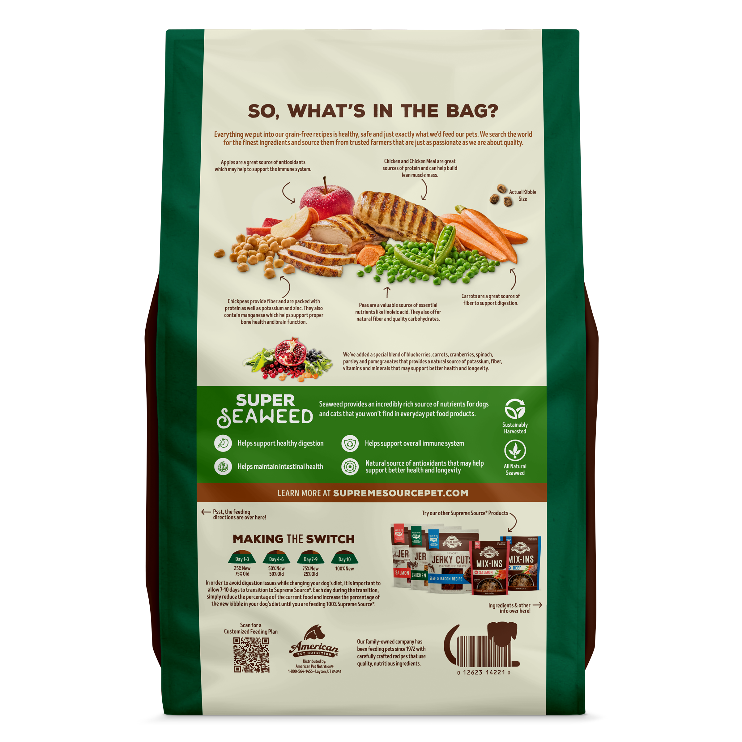 Supreme Source Grain-Free Chicken, Apple & Carrot, 5 lb photo 2