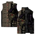 thumbnail image 3 of Chaleco con estampados personalizados de moda para hombre, chaleco de algodón grueso y resistente al frío, ropa masculina moderna y versátil, chalecos para hombre, 3 of 5