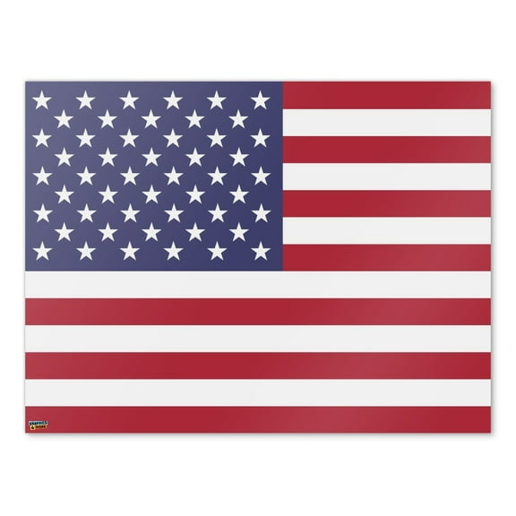 United States of America American USA Flag Home Business Office Sign