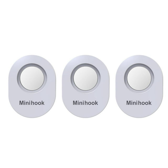 Soporte Magnético para Control Remoto de TV y Aire Acondicionado, 3 Unidades