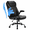 Black, variant on TMV 10-Position Adjustable Office Chair, Reclining Work Chair with Lumbar Support，White