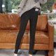 thumbnail image 3 of Leggings de mujer Invierno Térmico Forrado Súper Grueso Estampado de Cachemira Cintura Alta Cómodos Pantalones de Yoga Cálidos Pompotops ulkah943295, 3 of 8