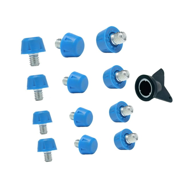 Tacos para botas de fútbol,Tacos para botas de fútbol de 8 mm y 11 mm,Tacos de fútbol de repuesto para botas de fútbol de rugby,Tacos para botas de fútbol M5 roscados antideslizantes para