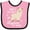 Pink and Black, variant on Inktastic Mimi's You Say Alpaca My Bags Boys or Girls Baby Bib
