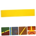 thumbnail image 5 of GETAJGHSD 2Pcs Yellow Tennis Court Marking Lines Tpe Spot Markers for Indoor Outdoor Sports, 5 of 8