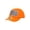 Orange, variant on Youth Sized USA Adjustable Unstructured Hat - Orange