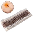 thumbnail image 5 of Riousery 100pcs Disposable Iodine Cotton Swab Disinfect Wound Sterilization Cotton Stick, 3.0 x 0.2 inches, 5 of 10