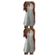 thumbnail image 4 of Minnieouse Vestido casual estampado casual sin mangas estético vestido de viaje playa vacaciones club baile mujer ropa de verano Type9 NO9, 4 of 6