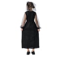 thumbnail image 4 of Odeerbi Trajes de Interpretación Para Niñas Vestidos de Manga Larga Con Estampado de Calavera Vestido de Encaje Divertido Para Niños, 4 of 6