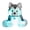 Black, variant on Colorful Glowing Sitting Plush Stuffed Animal Doll with LED Light Changing Function Soft Pillow Toy with Automatic Timer for Comfort and Decoration
