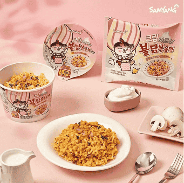 Samyang – Spicy Chicken Buldak Noodle (Cream Carbo)