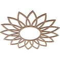 thumbnail image 2 of 24"OD x 8 3/8"ID x 3/8"T Daisy Wood Fretwork Pierced Ceiling Medallion, Wood (Paint Grade), 2 of 3