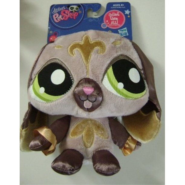 littlest pet shop lpso pets plush dog sassiest dog