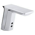 thumbnail image 2 of Kohler Insight Touchless Geometric Electronic Deck Mount Faucet With Mixer, Polished Chrome, 2 of 2