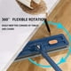 thumbnail image 3 of 2025 Large Flat Mop,360 Rotation Flat Mop with Bucket with 6 Microfiber Pads,for Tile,Hardwood,Windows Wet and Dry (Blue), 3 of 6