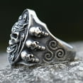 thumbnail image 5 of ZMY Home Stainless Steel Skull Ring Voodoo Witch Death Skull Ring (8), 5 of 7