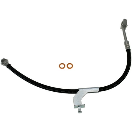 Dorman H38454 Front Passenger Side Brake Hydraulic Hose for Specific Chevrolet / GMC Models Fits select: 1983-1986,1988-1996 CHEVROLET G30